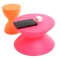 Tabouret design orange IDA