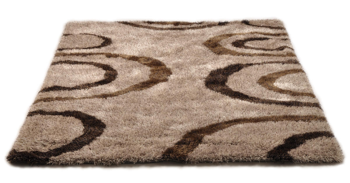 Tapis moderne gris et noir C&eacute;raiste