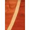 Tapis moderne Orange et rouge Volubilis