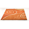 Tapis orange et rouge VOLUBILIS image pub1