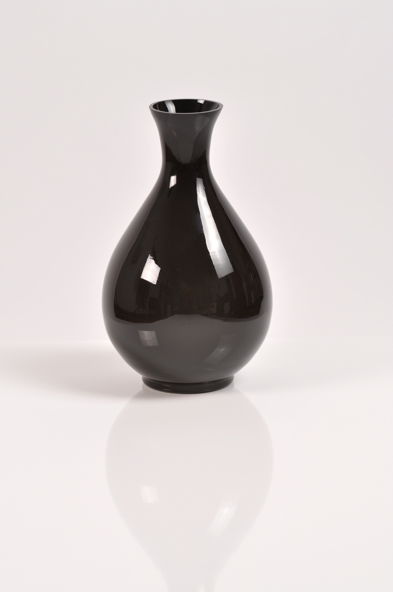 Vase design noir RASSUR