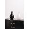 Vase design noir RASSUR