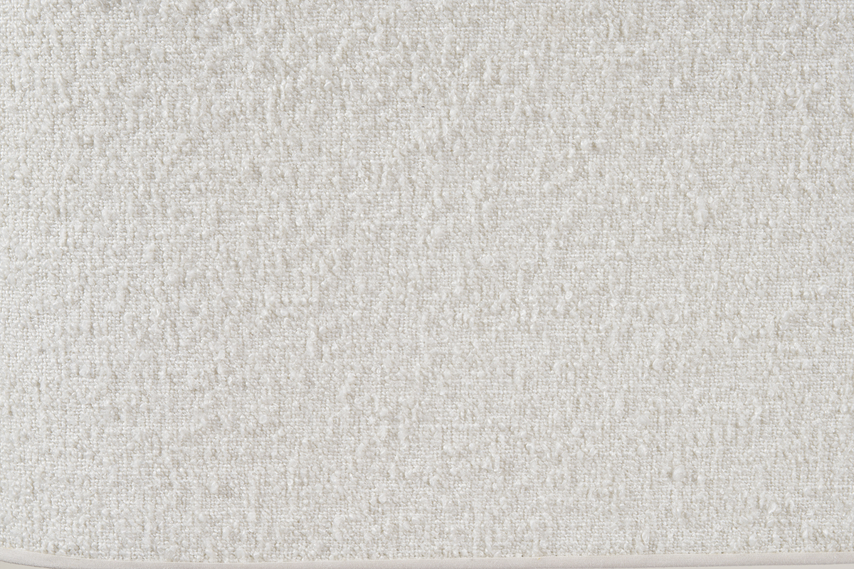 Abat-jour pour suspension double en tissu effet laine boucle cru L62 cm TESSA