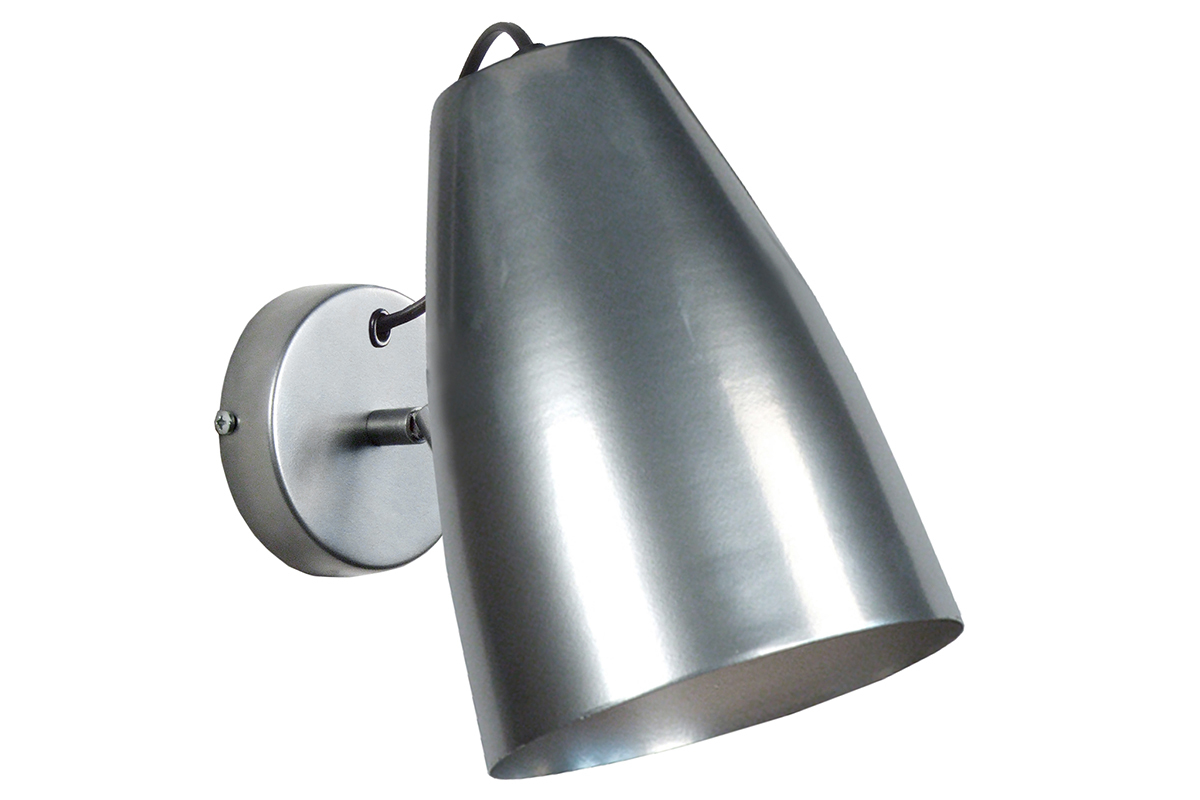 Applique murale design m�tal chrom� FRIDAY