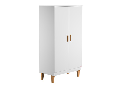 Armoire penderie scandinave blanche JILL