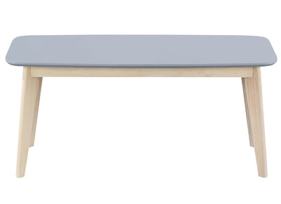 Banc design 100 cm gris clair LEENA