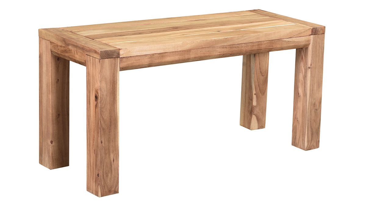 Banc de travail Noir 140x50x80 cm Bois de pin massif