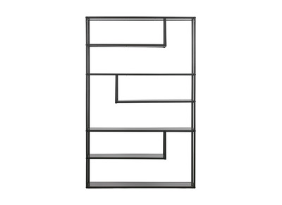 Biblioth&egrave;que design m&eacute;tal noir TETRIS