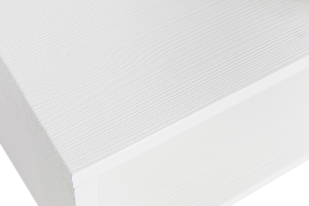 Biblioth�que �tag�re en pin blanc DETTO