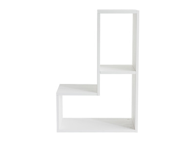 Biblioth&egrave;que &eacute;tag&egrave;re en pin blanc DETTO