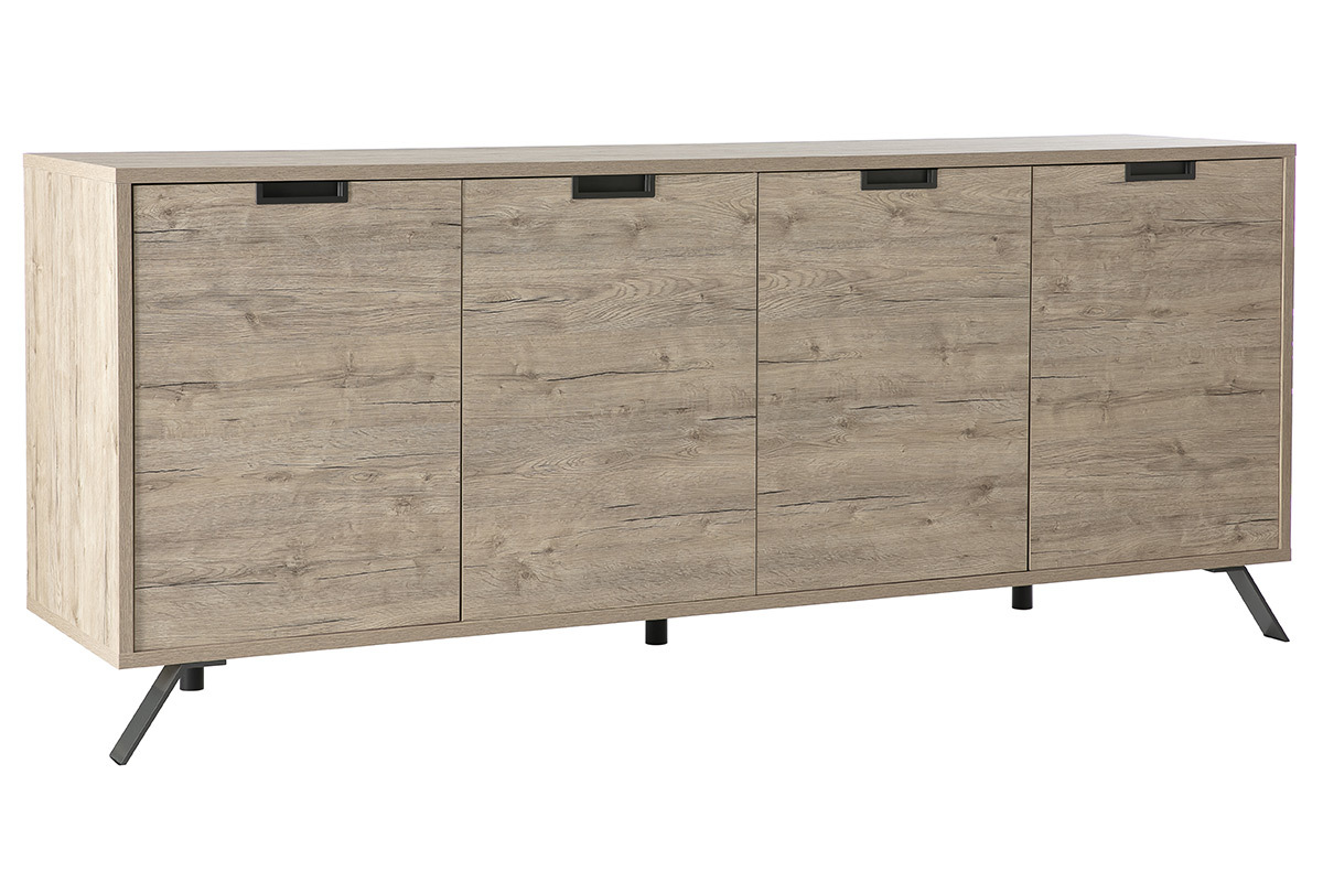 Buffet design 4 portes ch�ne ORIGIN