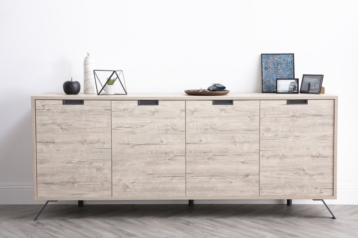 Buffet design 4 portes ch�ne ORIGIN