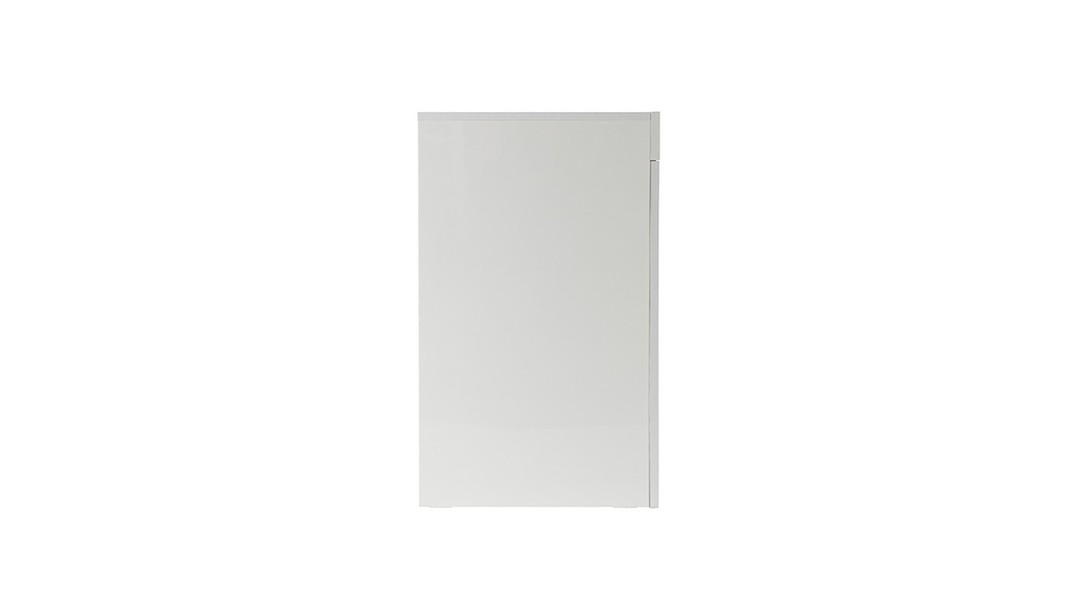 Buffet design blanc laqu 4 portes L210 cm ERIA