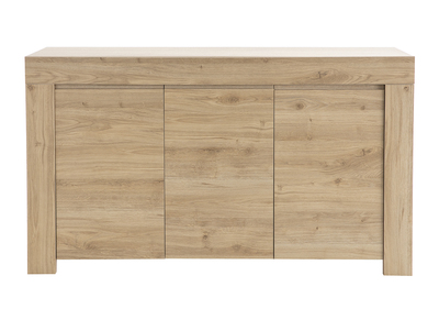 Buffet design finition ch&ecirc;ne L138 cm TINO