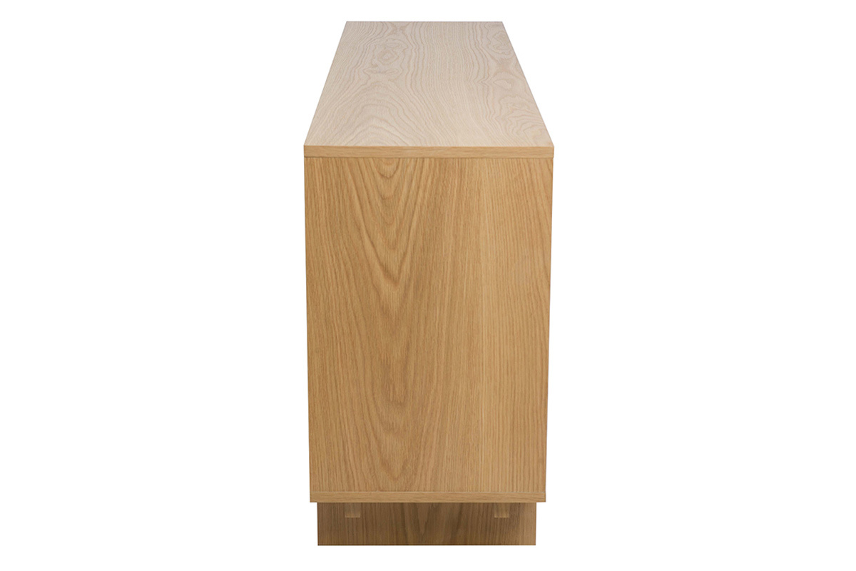 Buffet en bois clair chne L160 cm ZAO