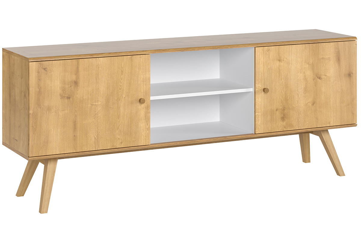 Buffet scandinave bois clair L180 cm GOLA