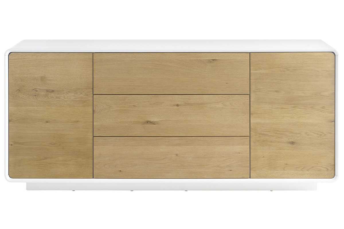 Buffet scandinave bois et blanc UMA