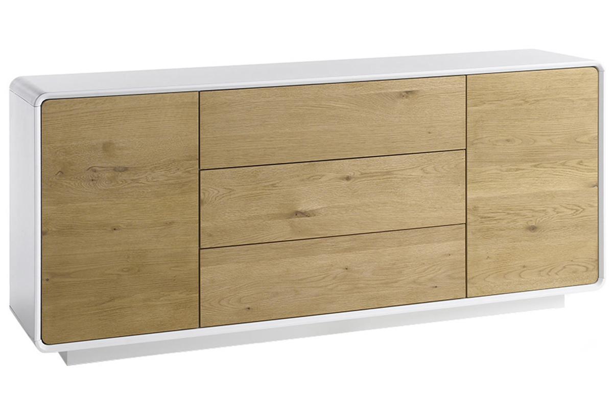 Buffet scandinave bois et blanc UMA
