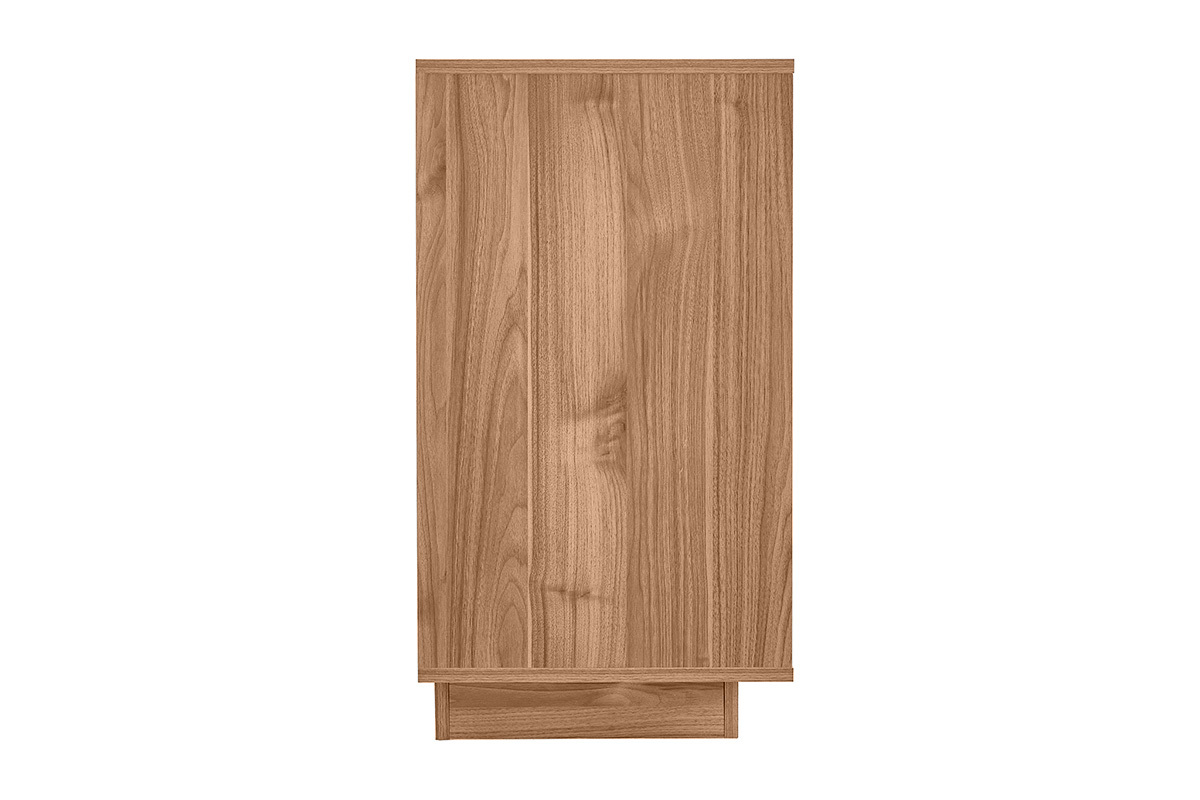 Buffet scandinave finition bois chne 4 portes L180 cm COMO