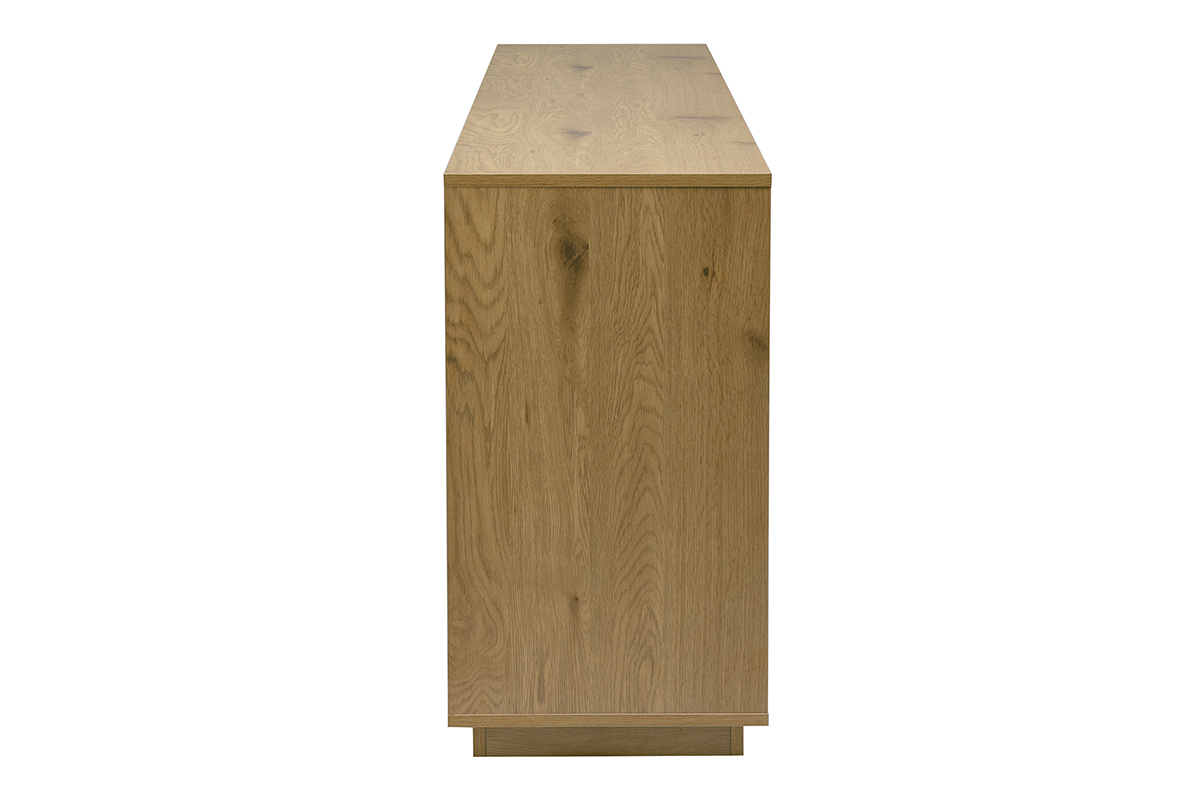 Buffet vintage finition bois ch�ne 4 portes L180 cm MILLOR