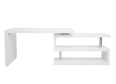 Bureau design modulable blanc mat MAX