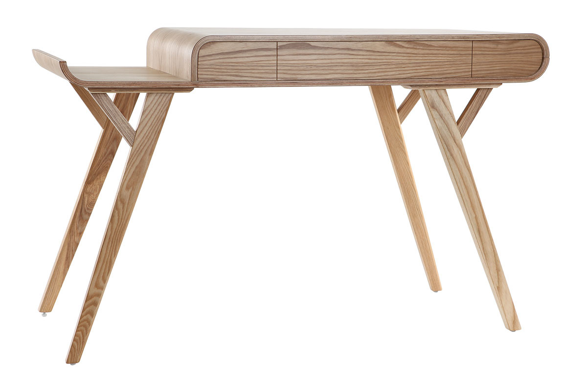 Bureau scandinave fr�ne L120 cm KYOTO