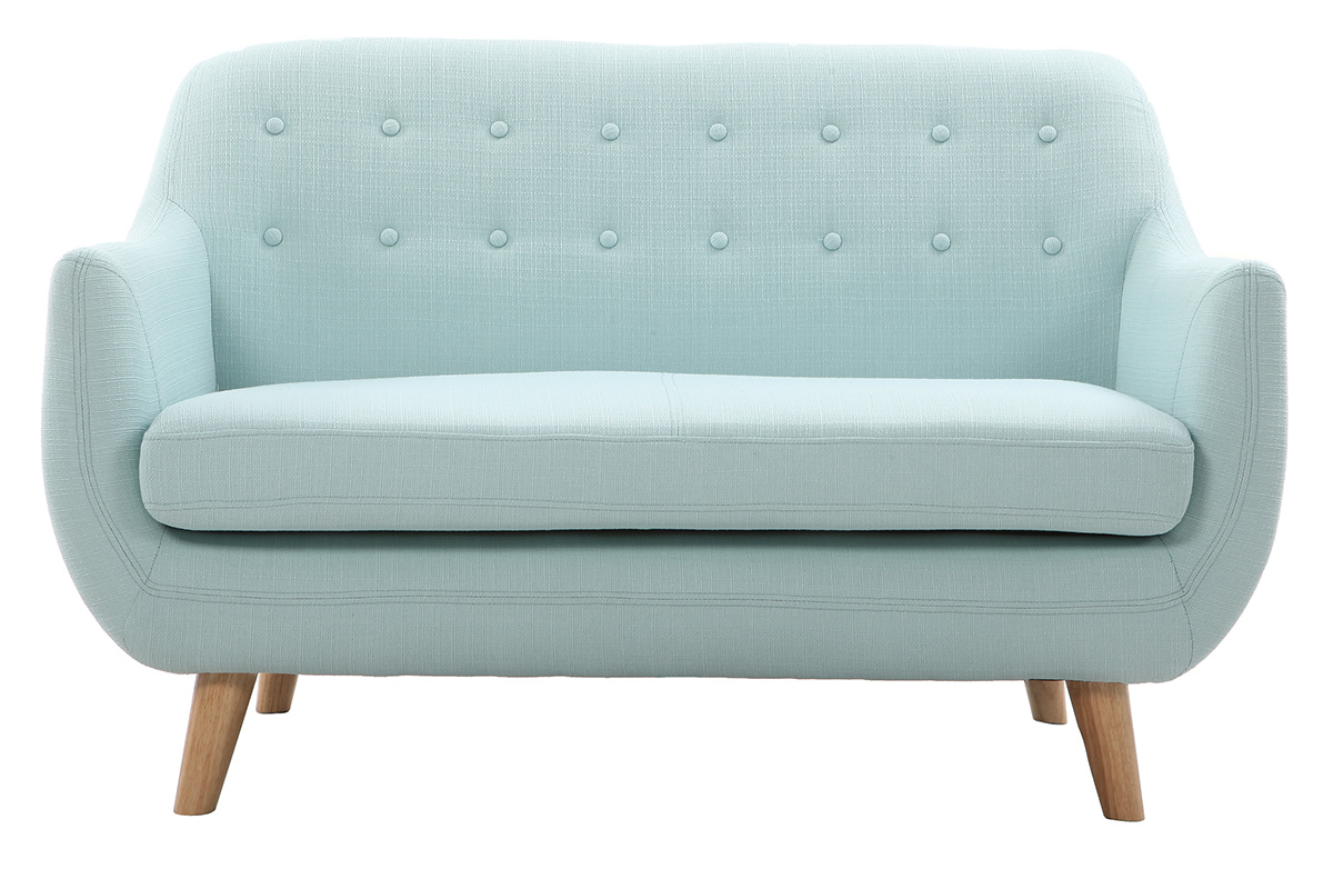 Canap� 2 places design d�houssable menthe � l'eau YNOK