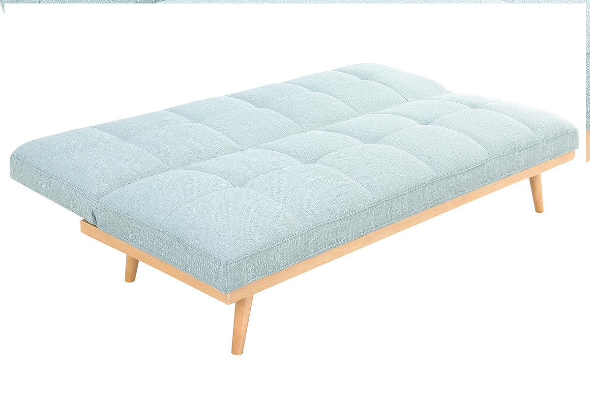 Canap� convertible 3 places vert lagon SIKKO