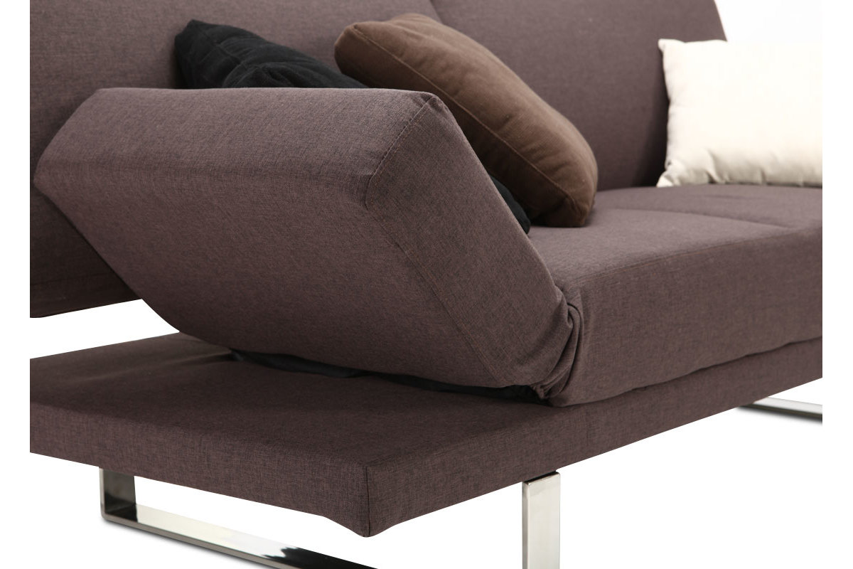 Canap� convertible design brun ATLANTA