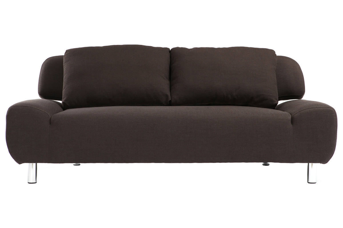 Canap� convertible design chocolat TULSA