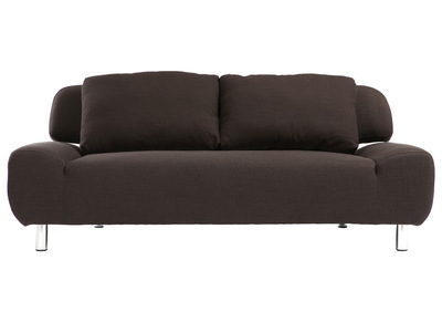 Canap&eacute; convertible design chocolat TULSA