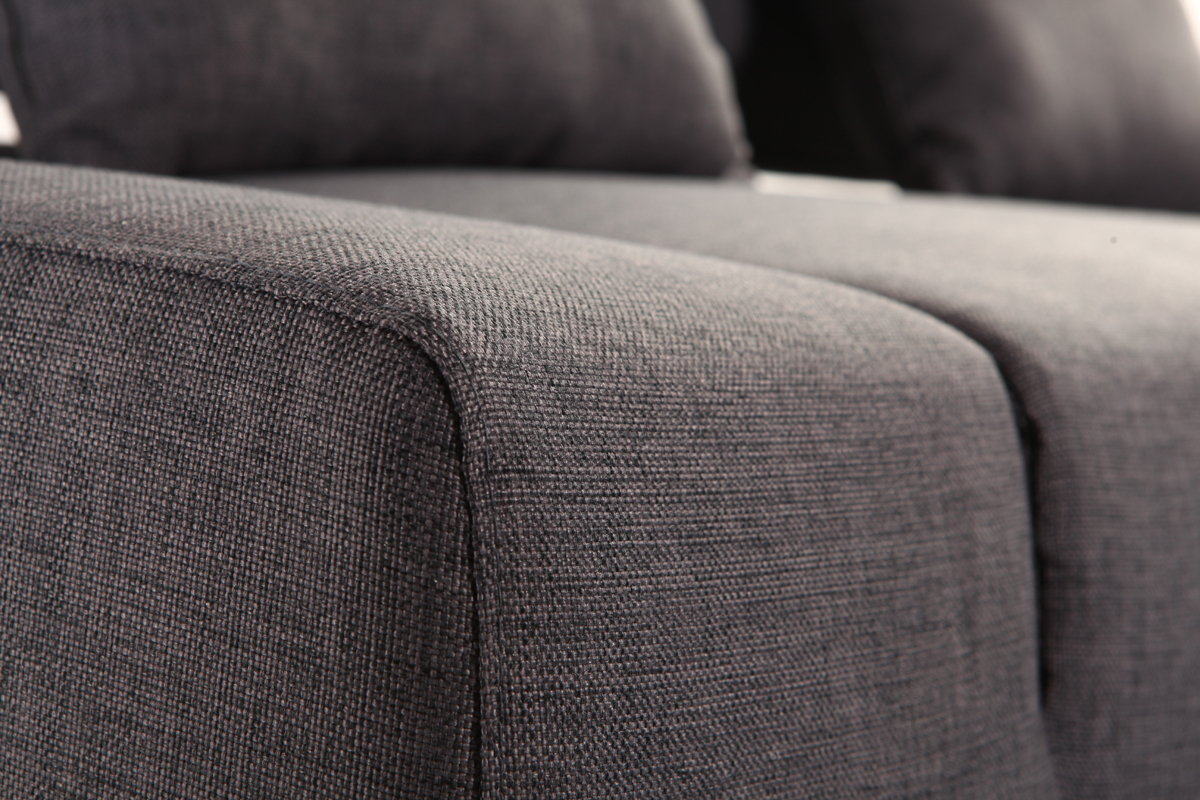 Canap� convertible design gris 3 places MILANO