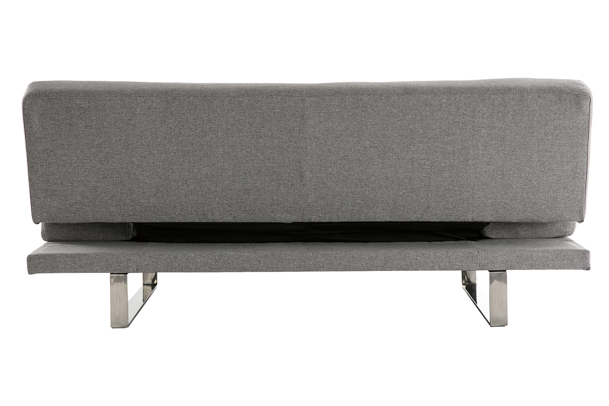 Canap convertible design gris ATLANTA