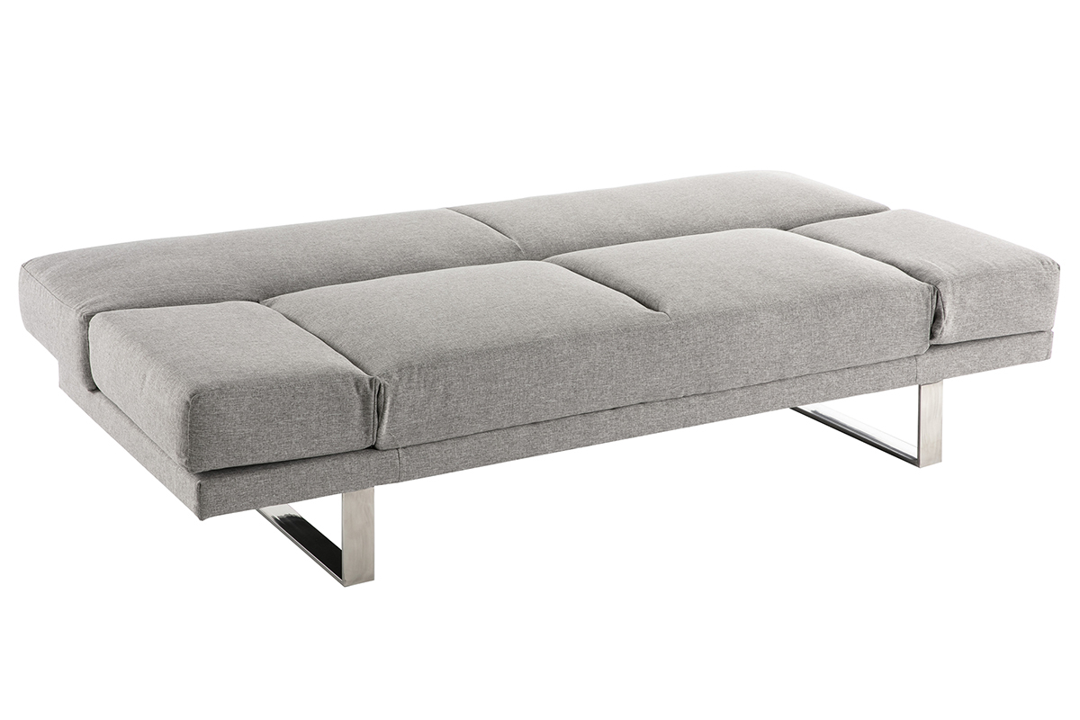 Canap convertible design gris ATLANTA