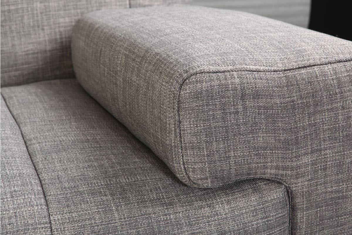 Canap convertible design gris DENVER