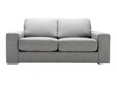 Canap&eacute; convertible design gris HAMILTON