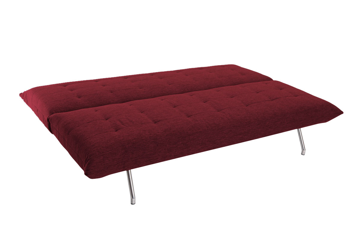 Canap� convertible design rouge OVE