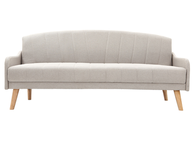 Canap&eacute; convertible scandinave 3 places gris ARYA