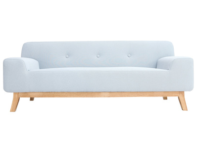 Canap&eacute; design 2-3 personnes bleu VILA