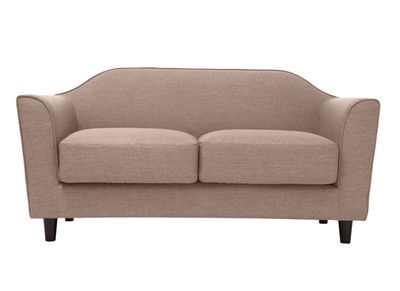 Canap&eacute; design 2 places beige SOVHA