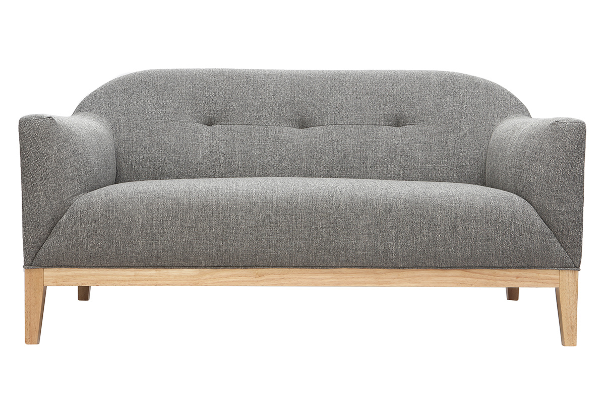 Canap� design 2 places gris MARY