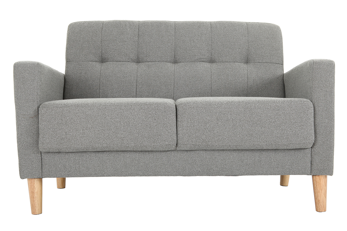 Canap� design 2 places gris MOON