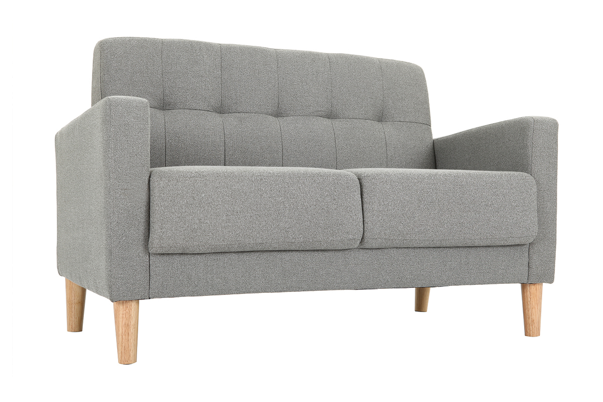 Canap� design 2 places gris MOON
