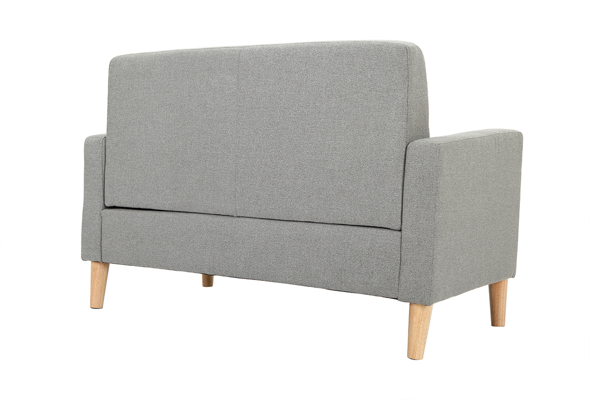 Canap� design 2 places gris MOON