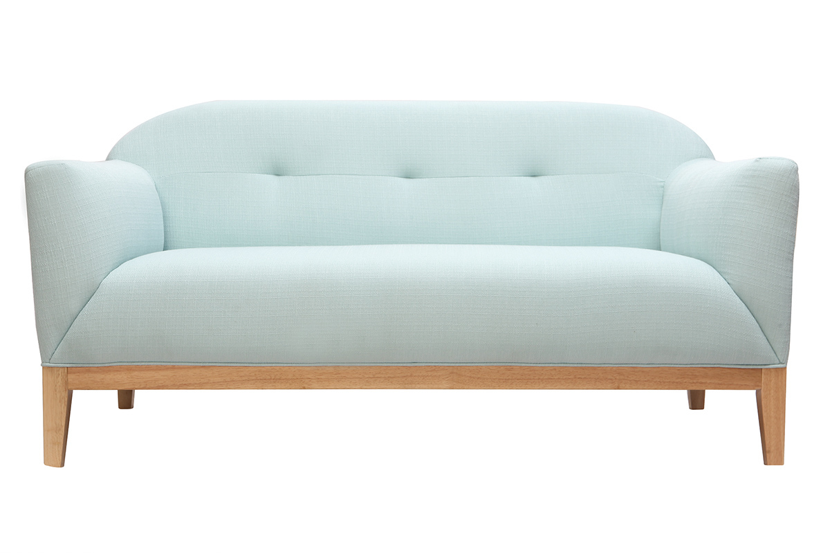 Canap� design 2 places vert menthe � l'eau MARY
