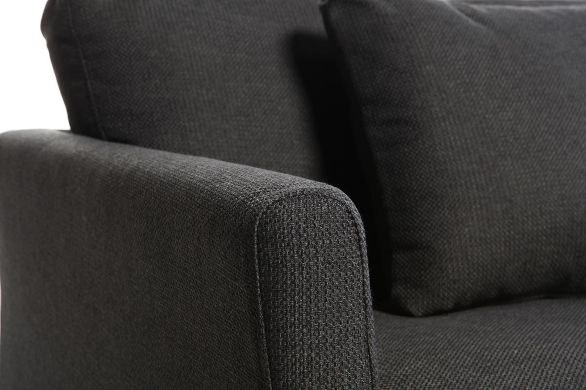 Canap� design 3 places design gris VOLUPT