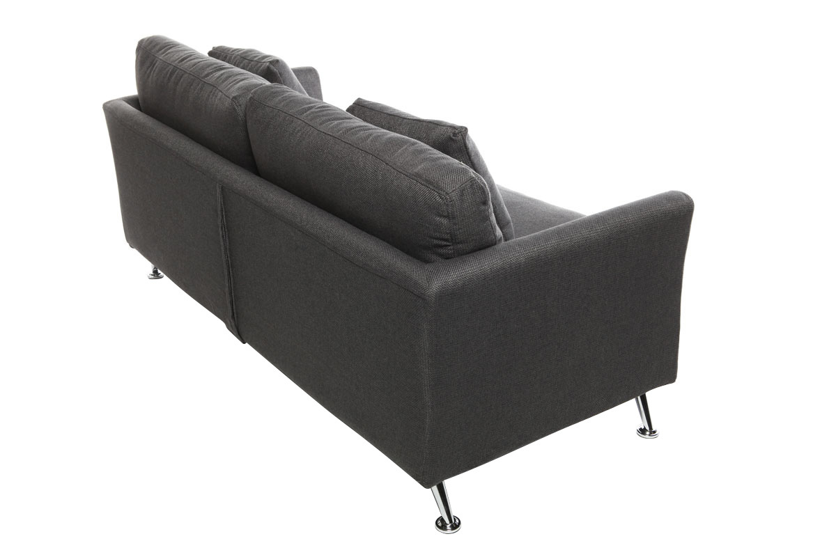 Canap� design 3 places design gris VOLUPT