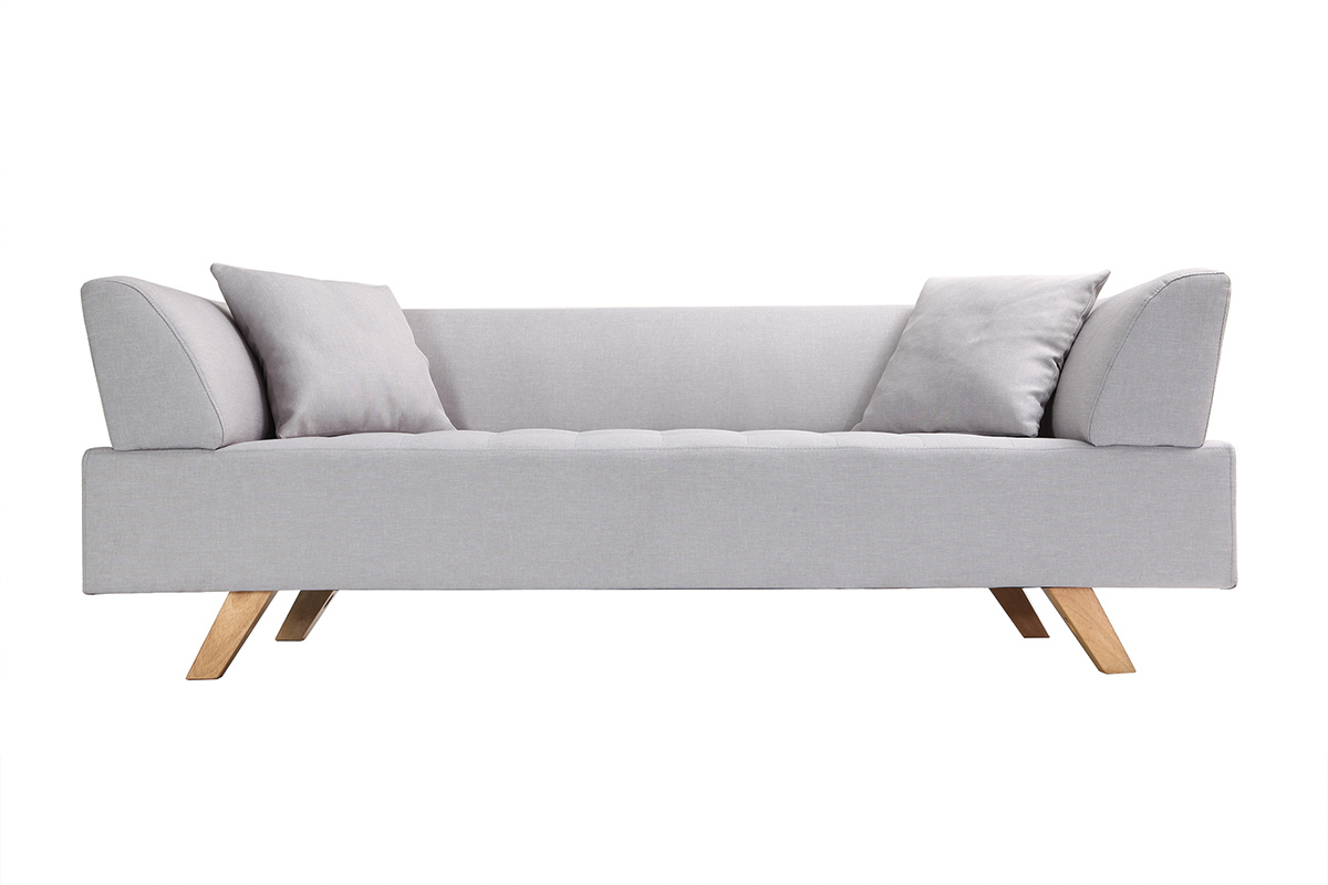 Canap� design 3 places gris ARTIC