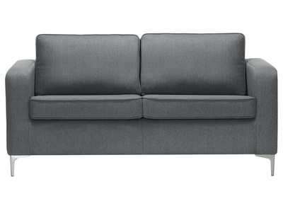 Canap&eacute; design 3 places gris clair HARRY