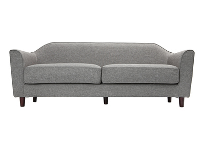 Canap&eacute; design 3 places gris  SOVHA